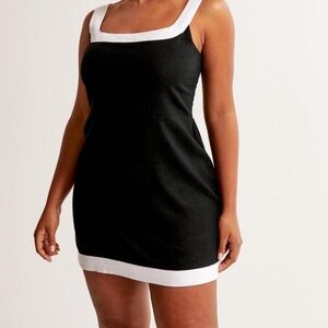 NWT Abercrombie and Fitch linen block dress!